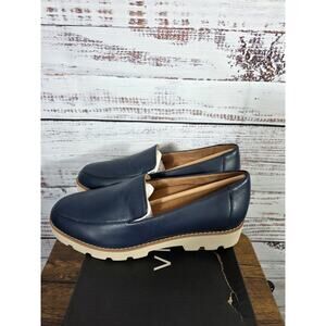 Vionic Women's size 6 Kensley Loafer in Navy Blue NIB